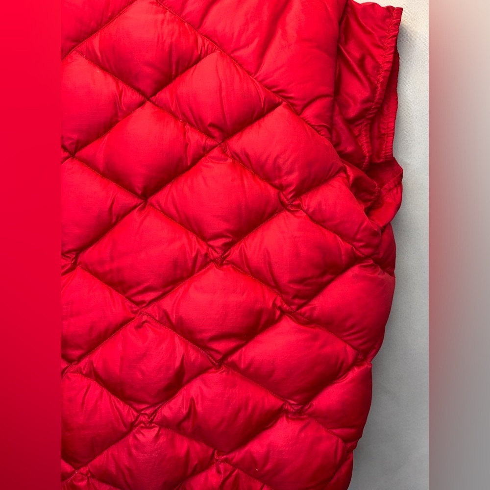 Vintage Marmot 100% Goose Down Red&Purple Puffer Vest Medium Made in USA - Picture 12 of 16